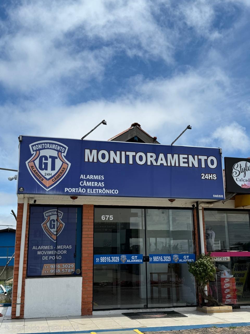 Fachada GT Monitoramento - Tramandaí